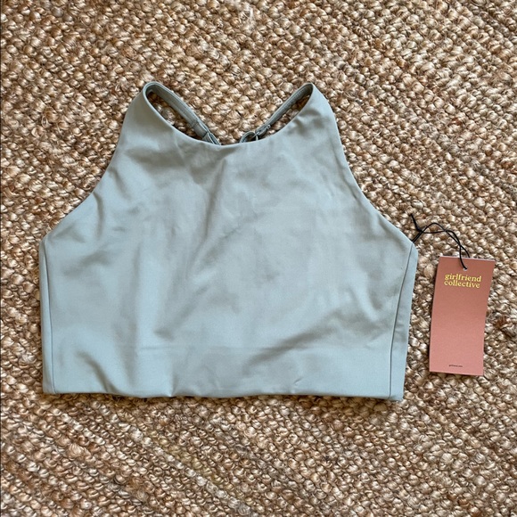 girlfriend collective Other - Girlfriend collective Topanga halter sports bra Size L NWT